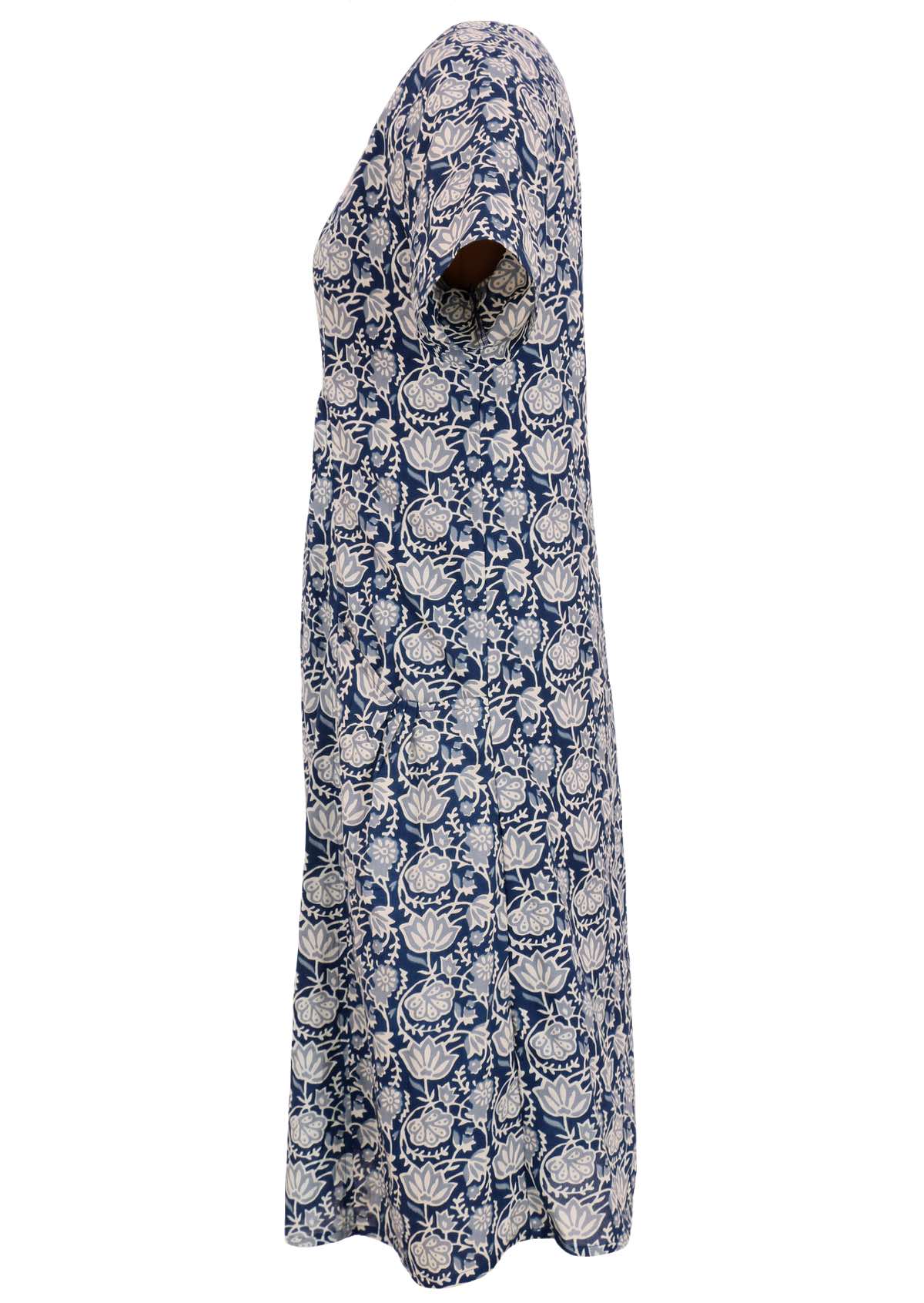 Mannequin side of dress.