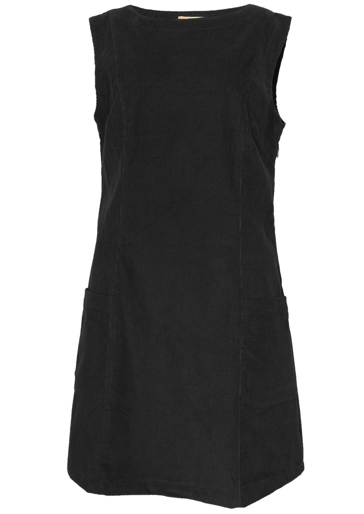 sleeveless cotton corduroy dress designed in Australia