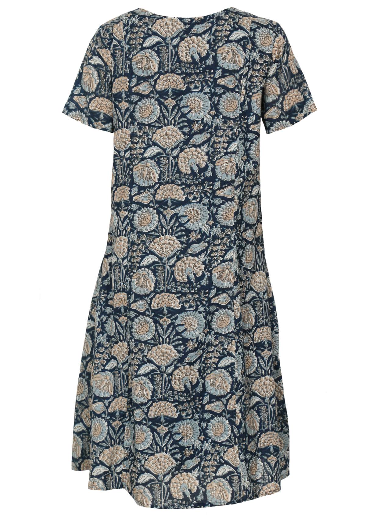 Lightweight cotton dress with no zips just slips over head
