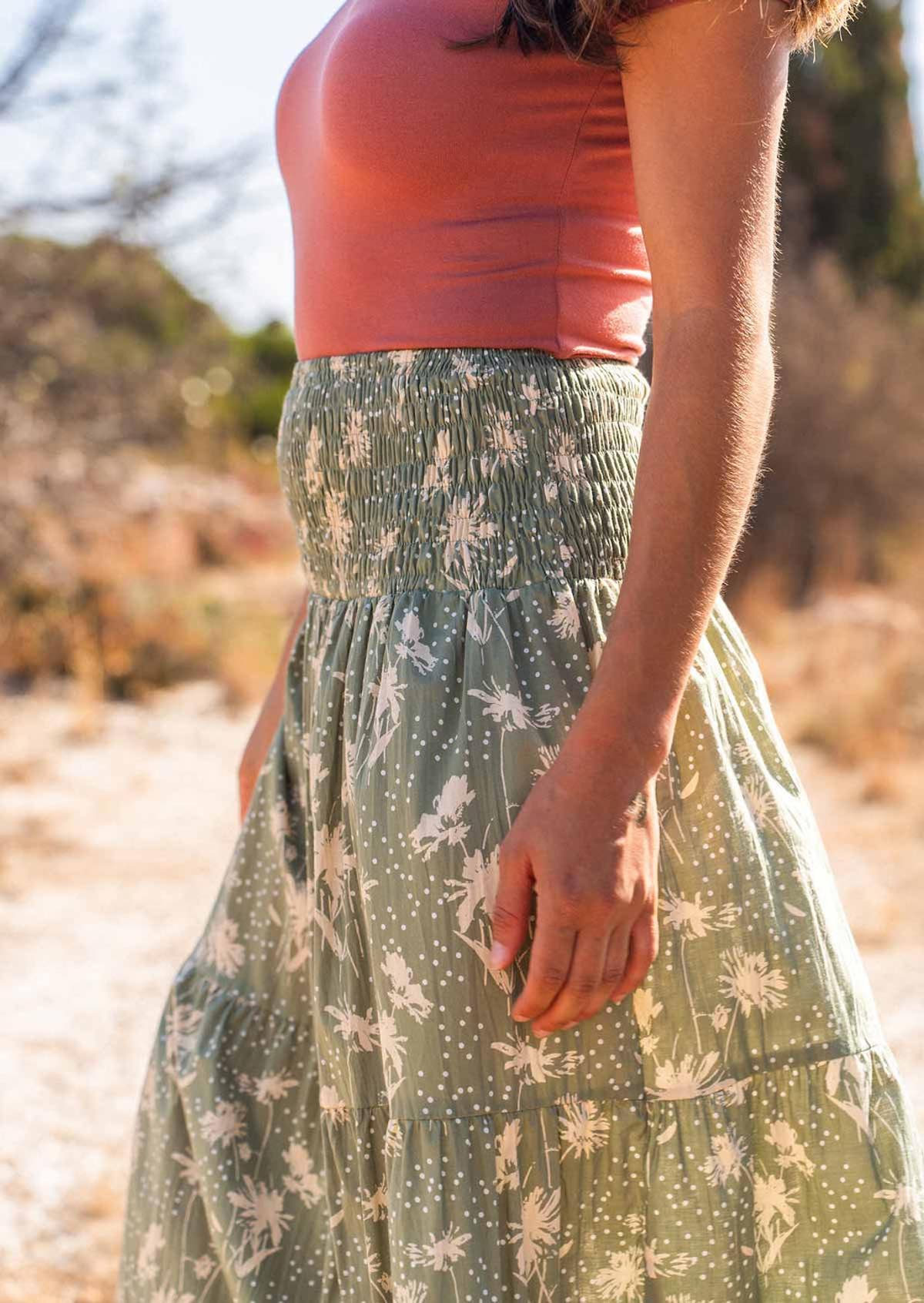 Dawn Maxi Skirt Aspen