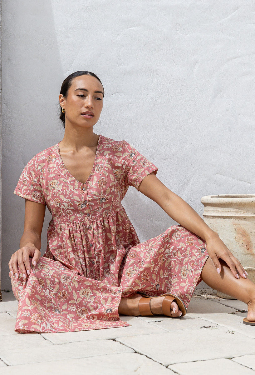Karma Maxi Dress - Blue