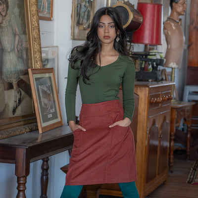 Corduroy Skirts