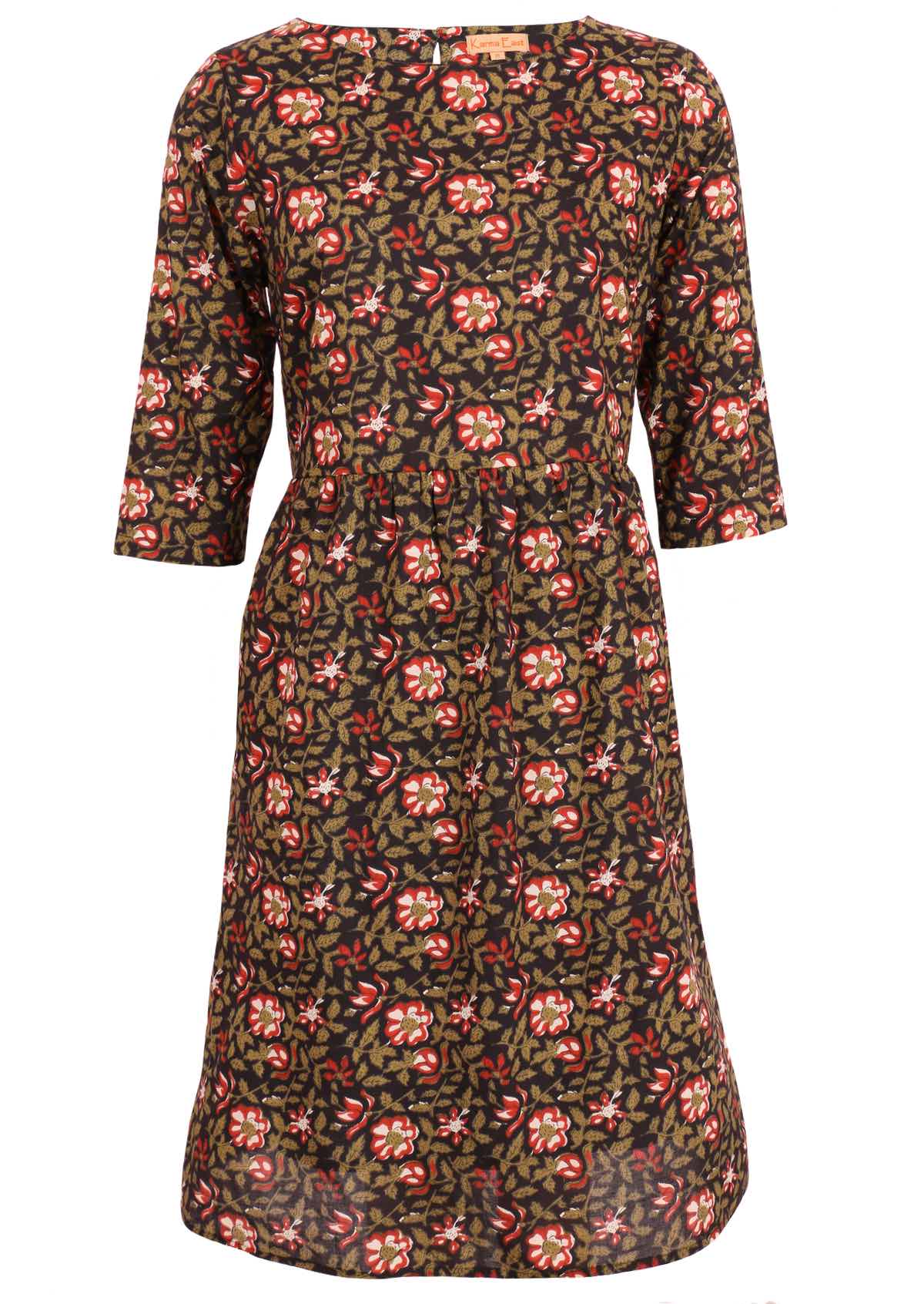 100% cotton floral dress designed in Australia