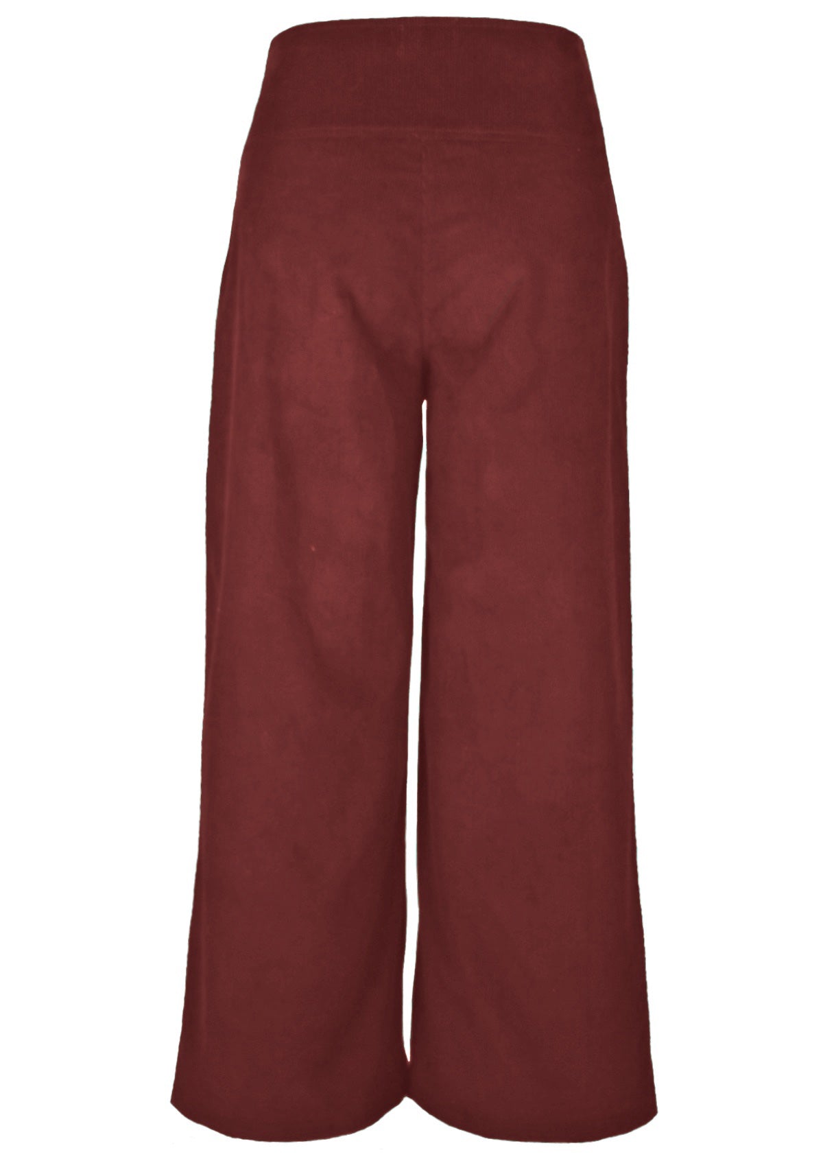 Deep red zinfandel 100% cotton corduroy pants.