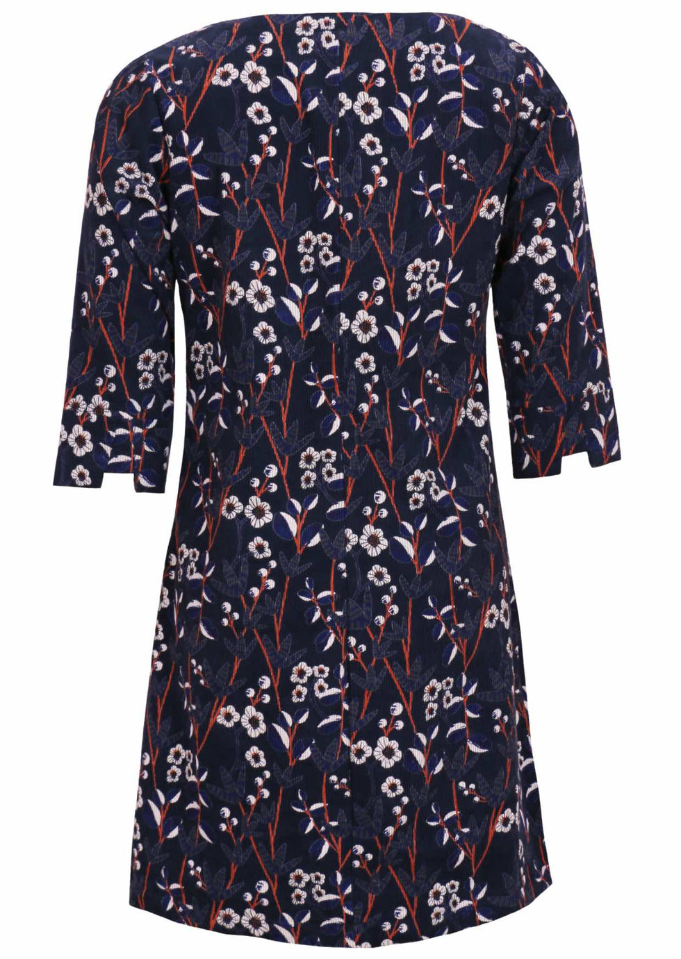 Jamie Dress Corduroy Plum Caspia