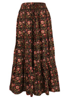 Cotton boho maxi skirt designed in Australia