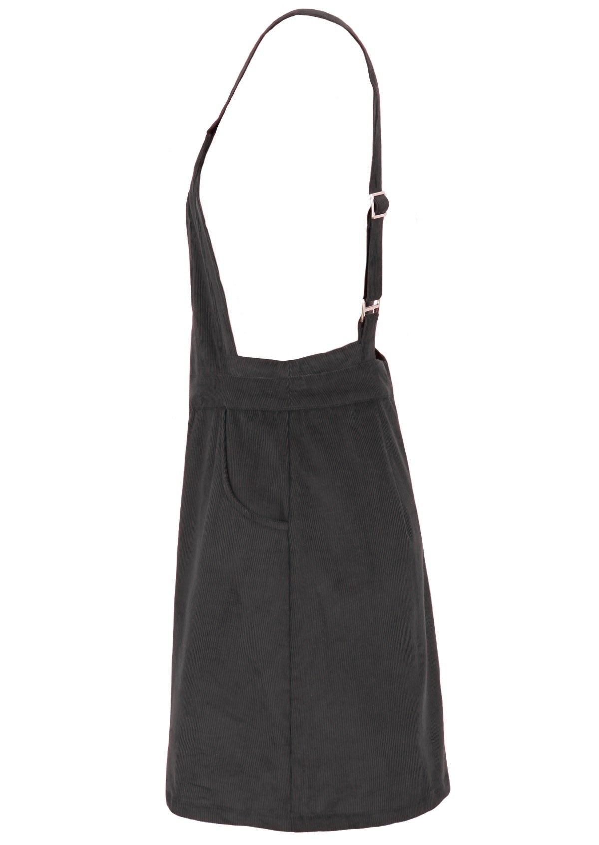 100% cotton corduroy pinafore has adjustable straps for the perfect fit. 