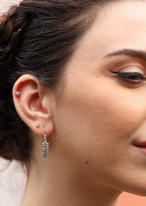 Pure Silver Ekaai Earrings