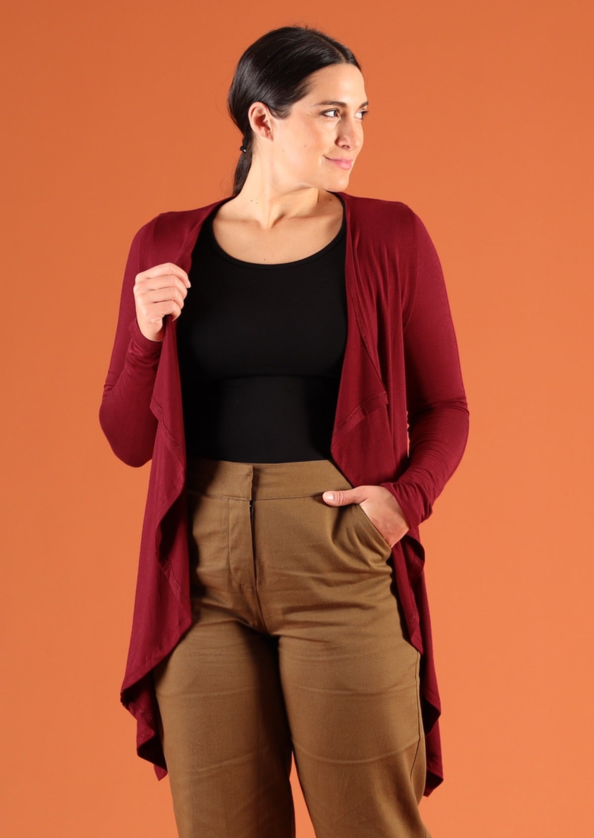 Soft Printed Cardi