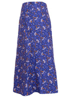 Funky floral print skirt side mannequin photo