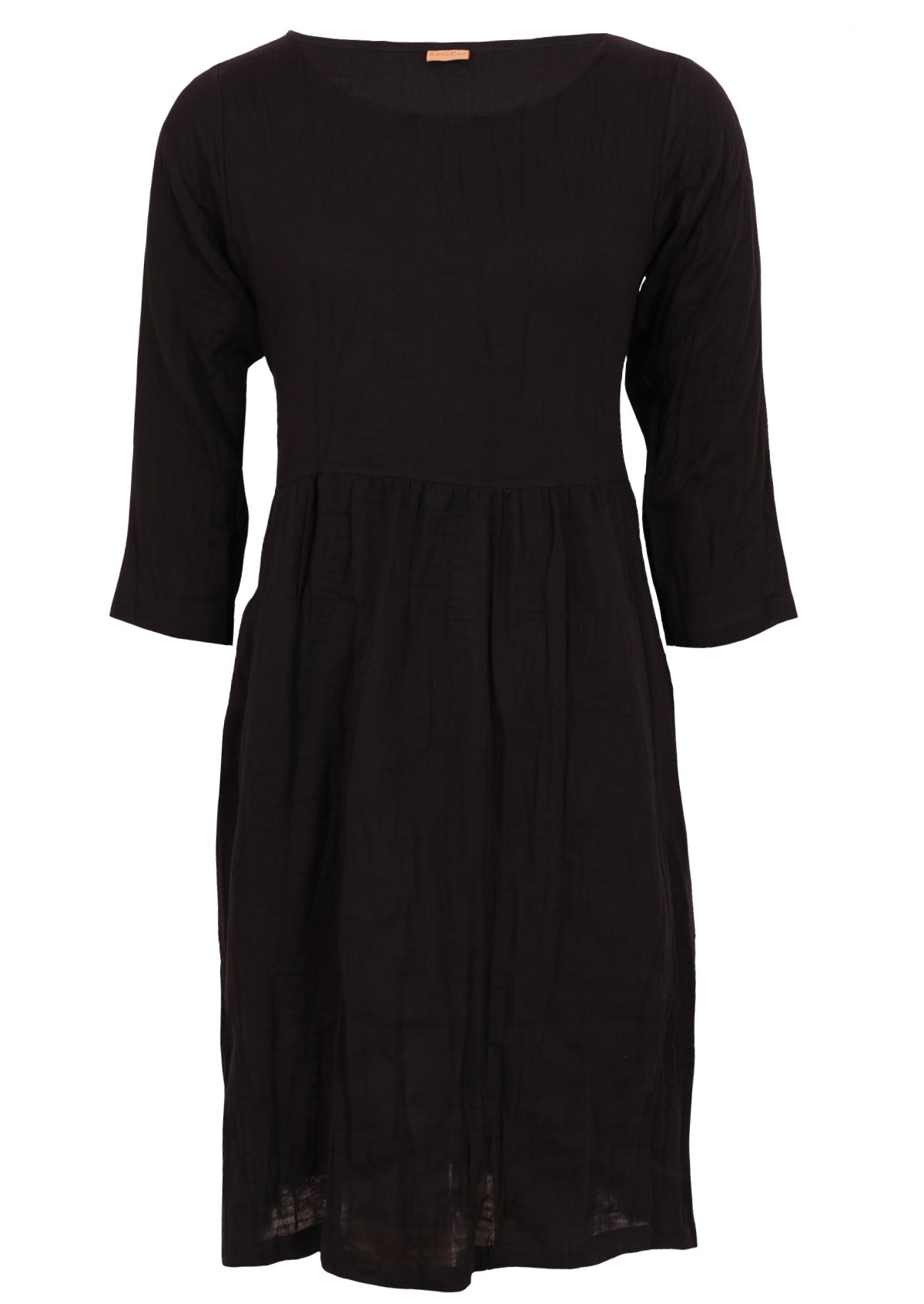 Avery Dress Black front mannequin pic