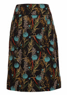Bridgette Skirt Thistle cotton pencil skirt front mannequin pic