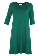 women's basic jade green dress Australia