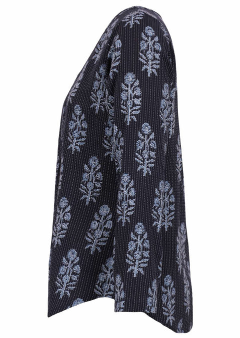 Tulsi Long Sleeve Top Black