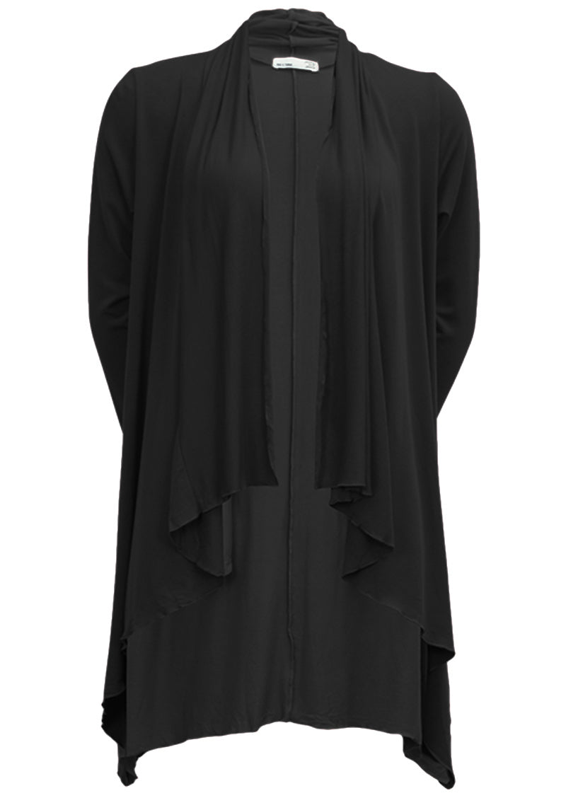 women's basic black cardigan Australia