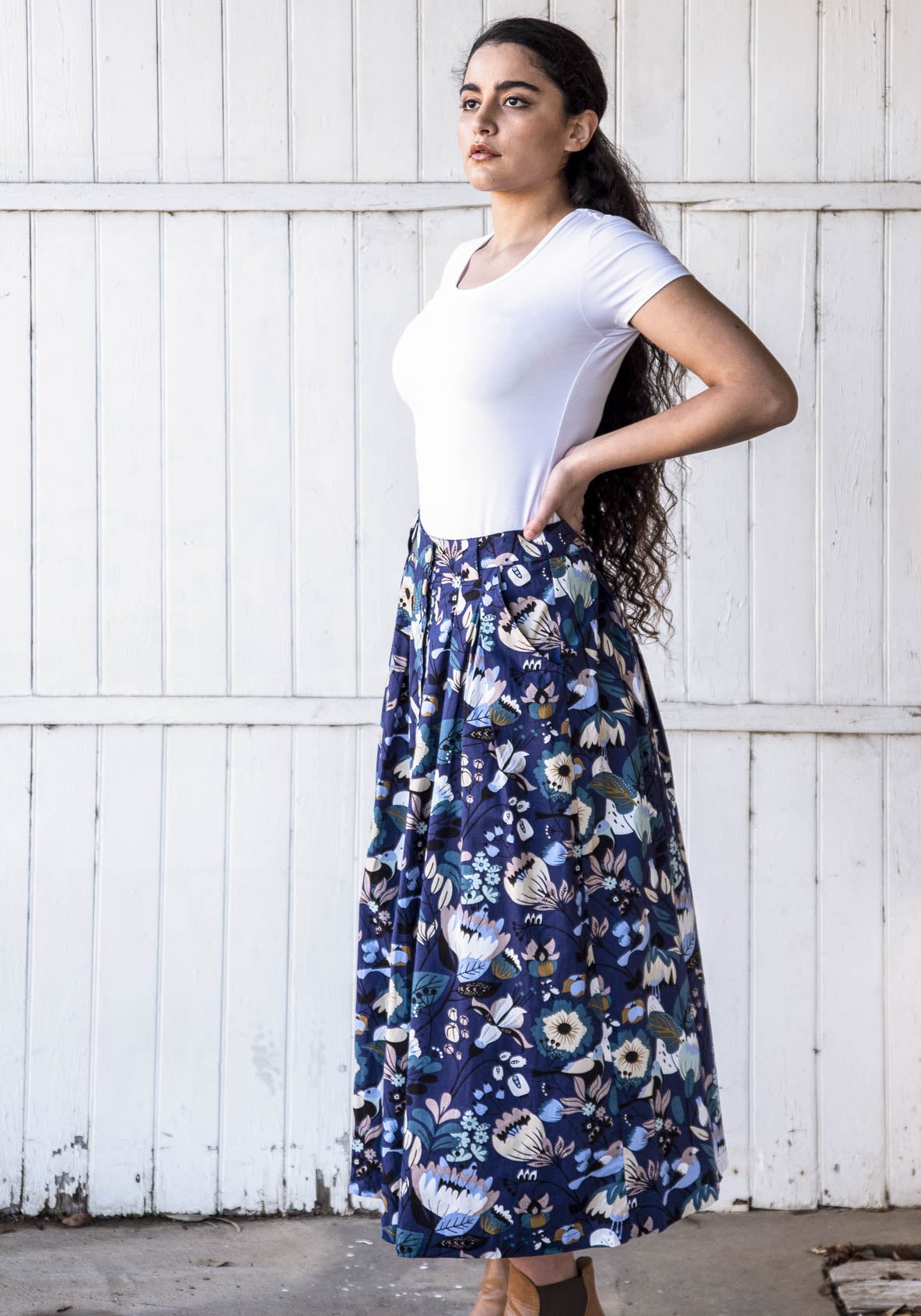 Floral midi skirt australia outlet