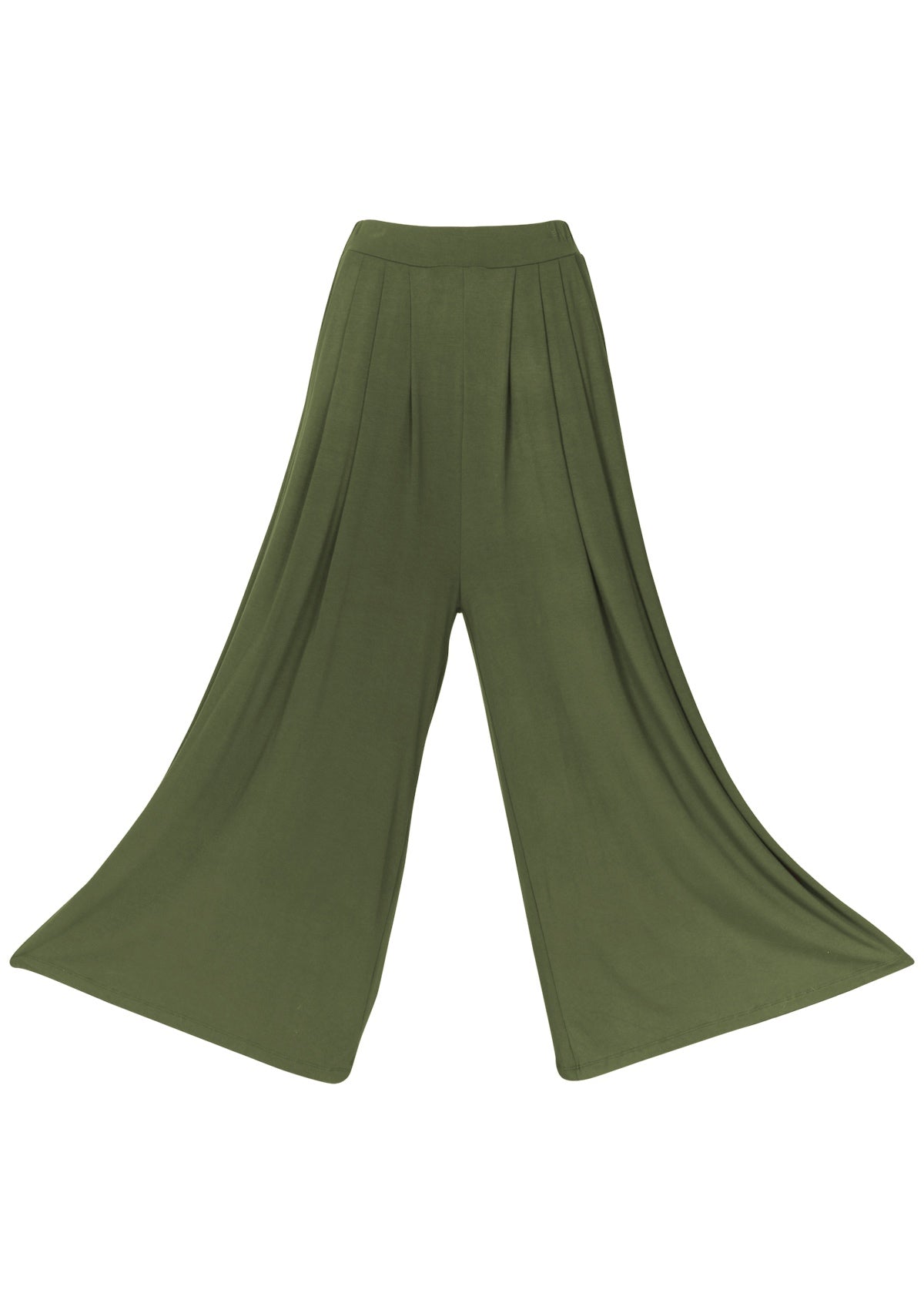 flare wide leg pant olive