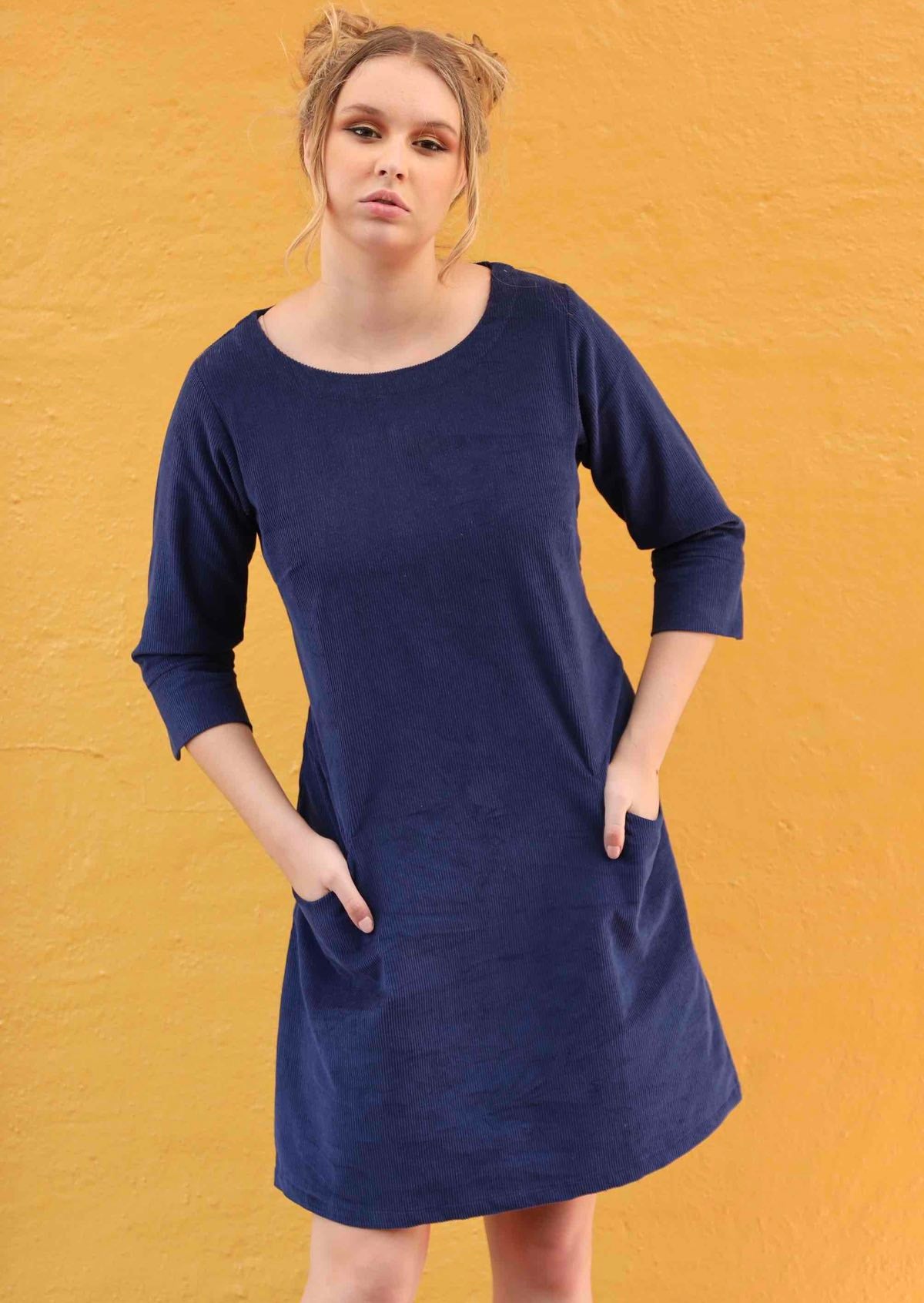 Jamie Corduroy Dress Naval Academy