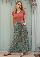 100% Indian cotton floral printed pant