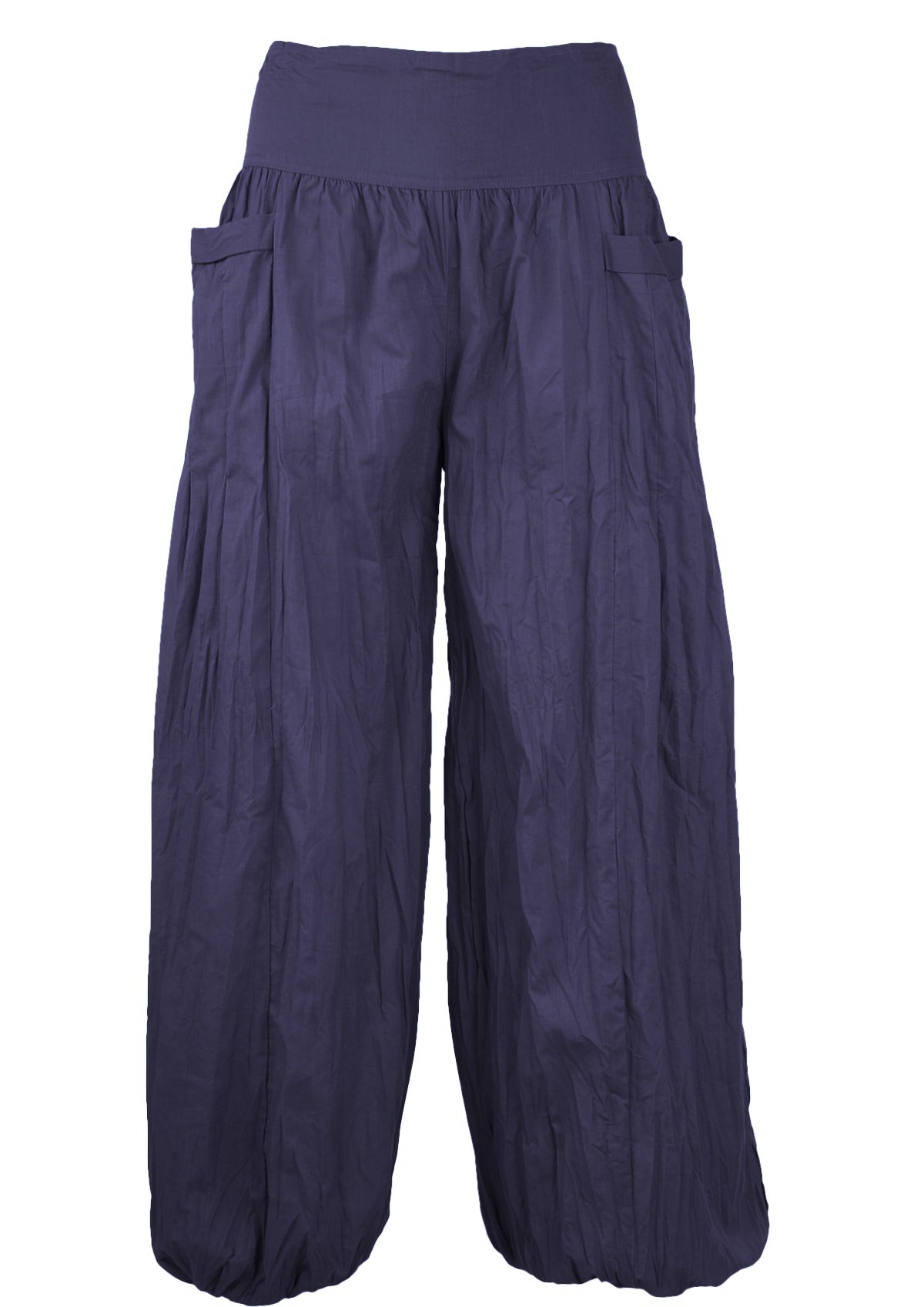 navy women's 100% cotton pant ethical Australia