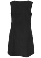 sleeveless cotton corduroy dress designed in Australia