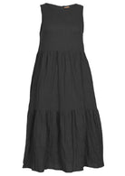 cotton gauze black dress Australia