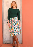 below knee length cotton women's skirt Australia