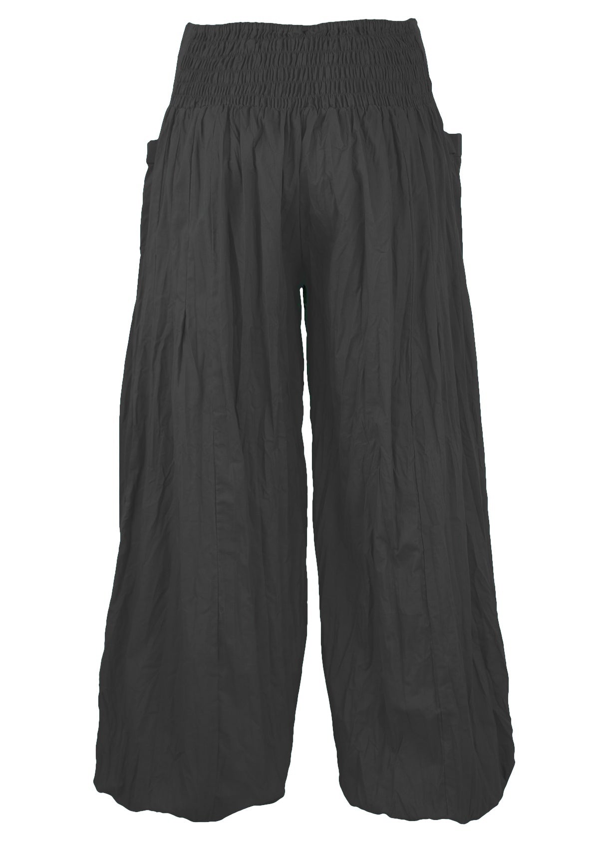 back view elasticated waistband pant