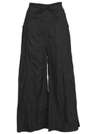 women's wide leg cotton pant black Australia