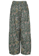 Back view smock elasticated back pant