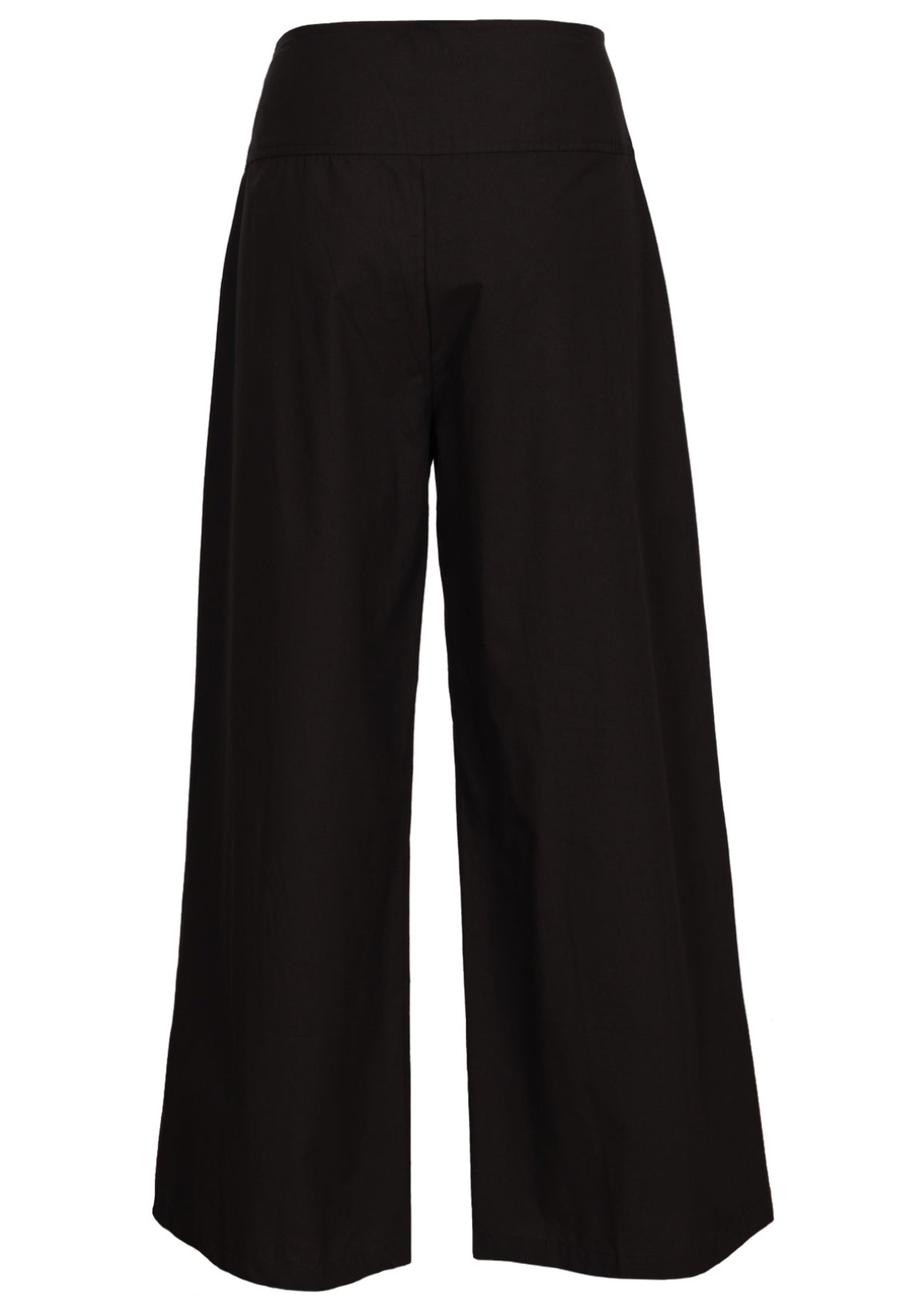 back view chic wide leg women's pant